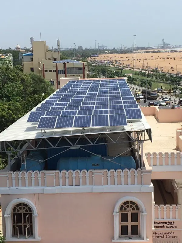 una instalación solar sobre un tejado y con condiciones de rentabilidad adecuadas